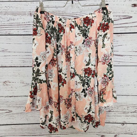 Feathers By Tolani Off Shoulder Modal Blouse Medium NWT - Picture 3 of 6